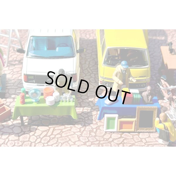 画像10: TOMYTEC 1/64 Diorama Collection #CarSnap25a Flea Market (10)