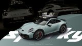 画像: sparky (Tiny x Spark model) 1/64 Porsche 911 2023 Dakar 3.0 Shade Green