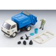 画像10: TOMYTEC 1/64 Limited Vintage Neo Mitsubishi Fuso Canter 清掃車 (White/Blue) (10)