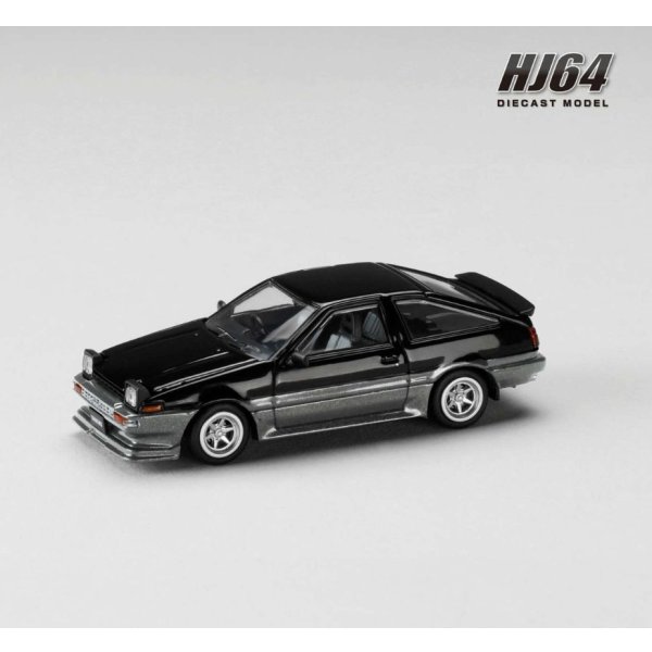 画像2: Hobby Japan 1/64 Toyota Sprinter Trueno JDM Style Black / Grey 後期型 (2)