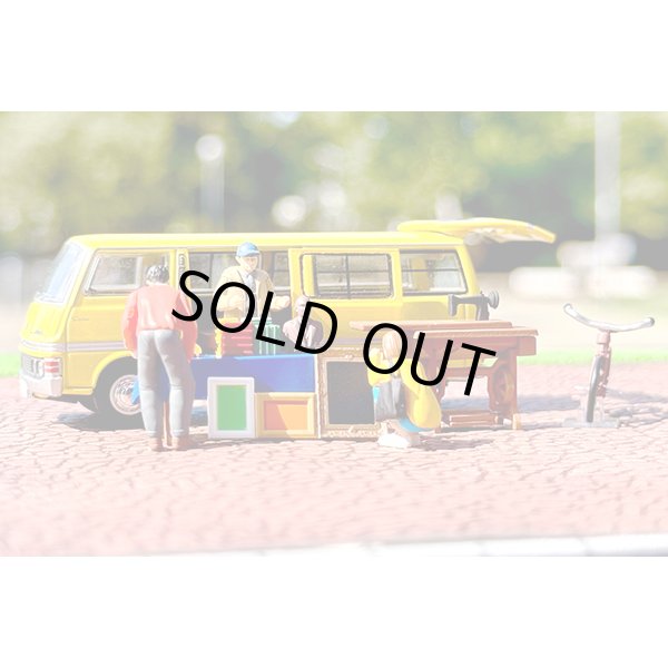 画像2: TOMYTEC 1/64 Diorama Collection #CarSnap25a Flea Market (2)