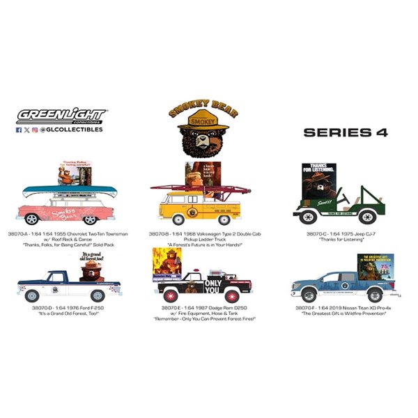画像1: GREEN LiGHT 1/64 Smokey Bear Series 4 (1)
