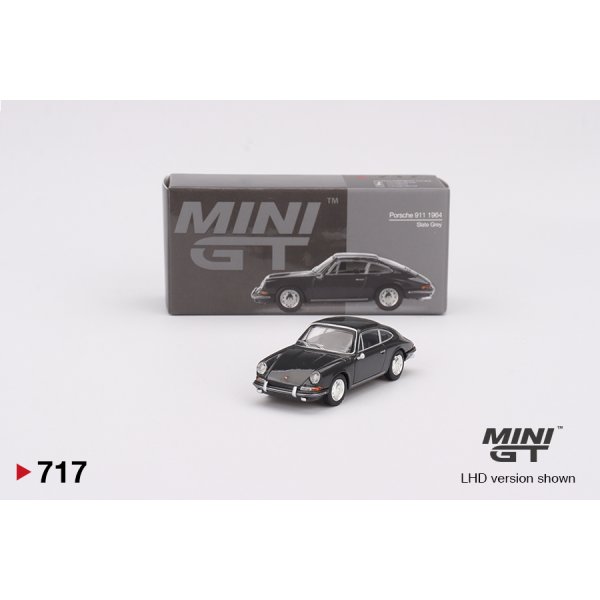 画像1: MINI GT 1/64 Porsche 911 1964 Slate Grey (LHD) (1)