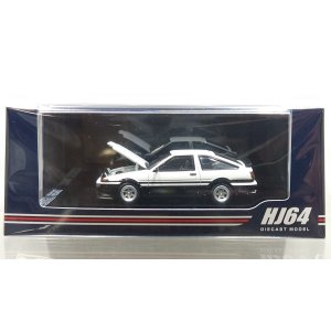 画像: Hobby Japan 1/64 Toyota Sprinter Trueno JDM Style White / Black 後期型