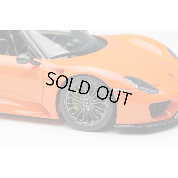 画像6: EIDOLON COLLECTION 1/43 Porsche 918 Spyder 2011 GT3 Orange (Carbon Detail) Limited 60 pcs. (6)