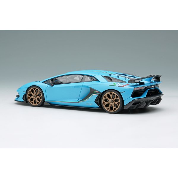 画像3: EIDOLON COLLECTION 1/43 Lamborghini Aventador SVJ 2018 (Leirion wheel) Blue Sailor/Italian Stripe Limited 80 pcs. (3)