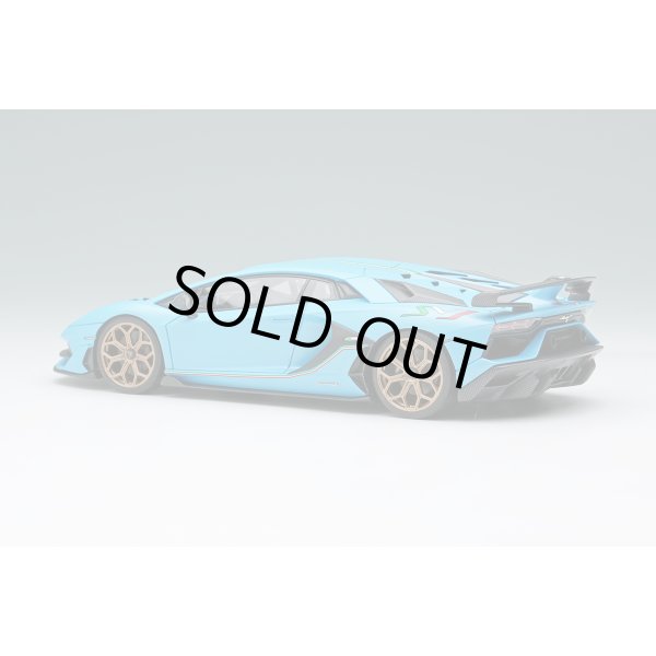 画像3: EIDOLON COLLECTION 1/43 Lamborghini Aventador SVJ 2018 (Leirion wheel) Blue Sailor/Italian Stripe Limited 80 pcs. (3)