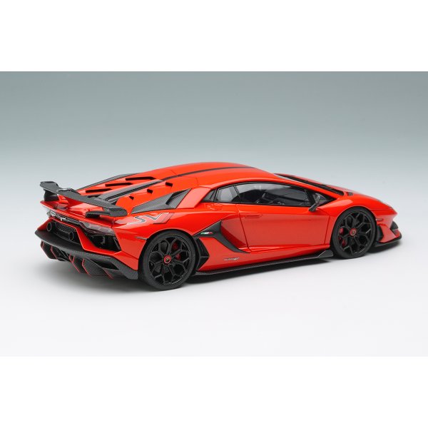 画像4: EIDOLON COLLECTION 1/43 Lamborghini Aventador SVJ 2018 (Leirion wheel) Rosso Mars/Black Stripe Limited 80 pcs. (4)