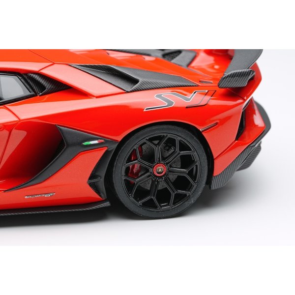 画像7: EIDOLON COLLECTION 1/43 Lamborghini Aventador SVJ 2018 (Leirion wheel) Rosso Mars/Black Stripe Limited 80 pcs. (7)