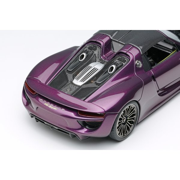 画像9: EIDOLON COLLECTION 1/43 Porsche 918 Spyder 2011 Viola Metallic Limited 80 pcs. (9)