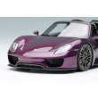 画像10: EIDOLON COLLECTION 1/43 Porsche 918 Spyder 2011 Viola Metallic Limited 80 pcs. (10)