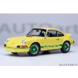 画像1: AUTOart 1/18 Porsche 911 Carrera 2.7 RS (Light Yellow with Green stripes) (1)