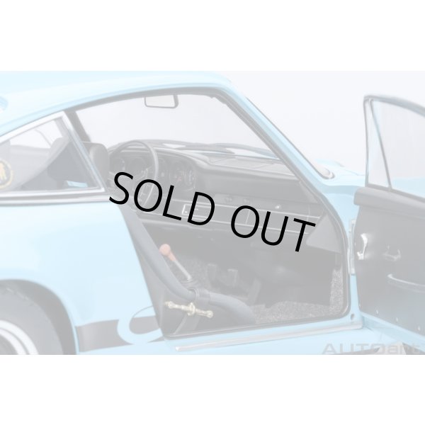 画像10: AUTOart 1/18 Porsche 911 Carrera 2.7 RS (Gulf Blue with Black stripes) (10)