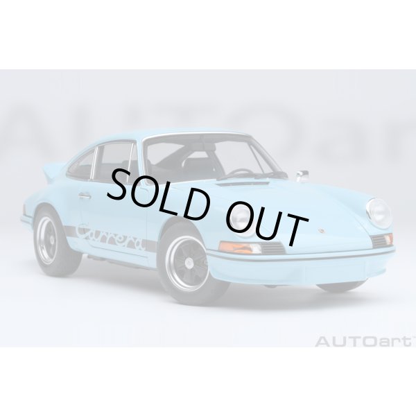 画像19: AUTOart 1/18 Porsche 911 Carrera 2.7 RS (Gulf Blue with Black stripes) (19)