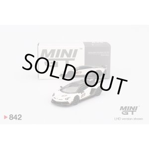 画像: MINI GT 1/64 Lamborghini Aventador SVJ 63 Bianco Asopo (White) (LHD)