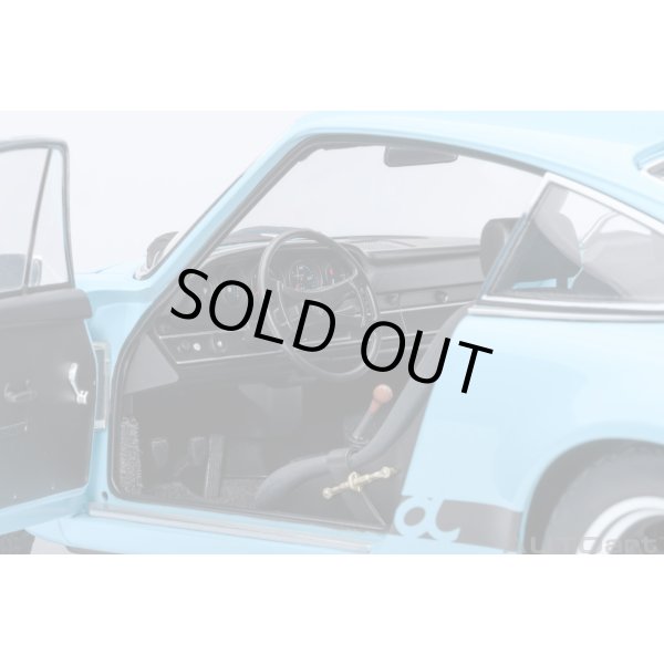 画像9: AUTOart 1/18 Porsche 911 Carrera 2.7 RS (Gulf Blue with Black stripes) (9)
