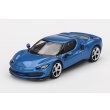 画像1: BBR Models 1/64 Ferrari 296 GTB Blue Corsa (1)