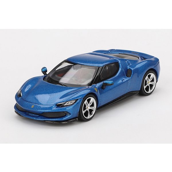 画像1: BBR Models 1/64 Ferrari 296 GTB Blue Corsa (1)