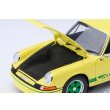画像11: AUTOart 1/18 Porsche 911 Carrera 2.7 RS (Light Yellow with Green stripes) (11)