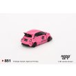 画像3: MINI GT 1/64 Abarth 595 LB-WORKS x Abas Works Pink (RHD) (3)
