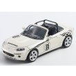 画像1: Diecast Team 1/64 Mazda MX5 Racing Version (RHD) White (1)