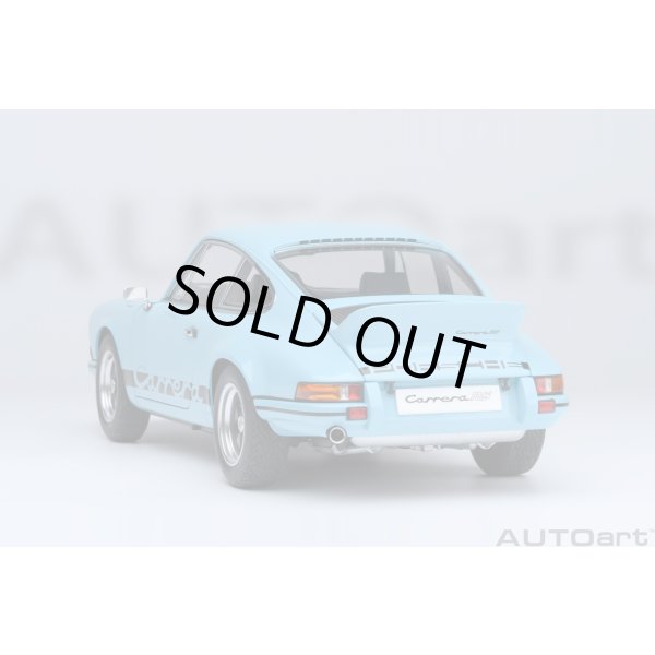 画像21: AUTOart 1/18 Porsche 911 Carrera 2.7 RS (Gulf Blue with Black stripes) (21)