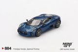 画像: MINI GT 1/64 Jaguar C-X75 Blue (LHD) [Blister Packaging]