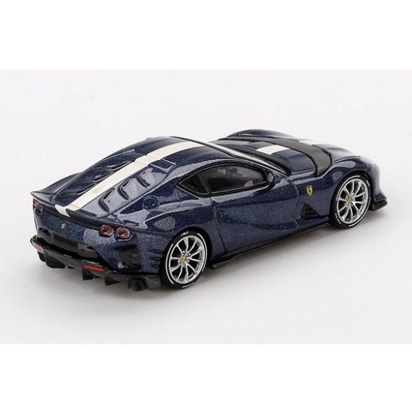画像2: BBR Models 1/64 Ferrari 812 Competition Blue Tour de France (2)