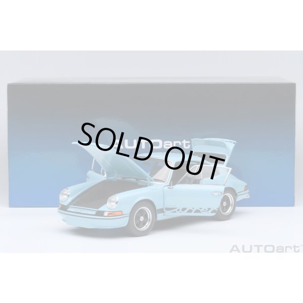 画像22: AUTOart 1/18 Porsche 911 Carrera 2.7 RS (Gulf Blue with Black stripes) (22)
