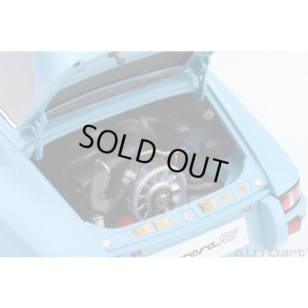 画像14: AUTOart 1/18 Porsche 911 Carrera 2.7 RS (Gulf Blue with Black stripes) (14)