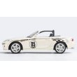 画像2: Diecast Team 1/64 Mazda MX5 Racing Version (RHD) White (2)