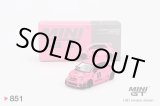 画像: MINI GT 1/64 Abarth 595 LB-WORKS x Abas Works Pink (RHD)