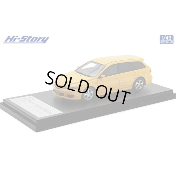 画像2: Hi Story 1/43 Mazda Atenza Sports Wagon 23S 2004 Canary Yellow Mica (2)