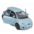 画像2: Burago 1/24 Fiat 500e (2003) Light Blue (2)