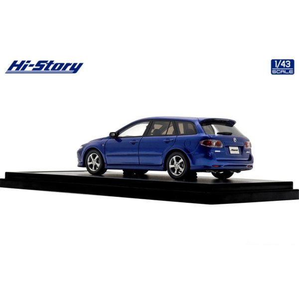 画像5: Hi Story 1/43 Mazda Atenza Sports Wagon 23S 2004 Blue Pacific Mica (5)