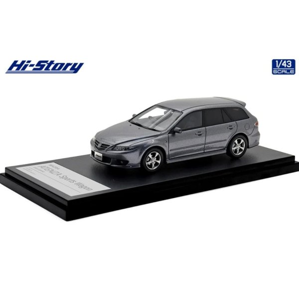画像2: Hi Story 1/43 Mazda Atenza Sports Wagon 23S 2004 Titanium Gray Metallic II (2)