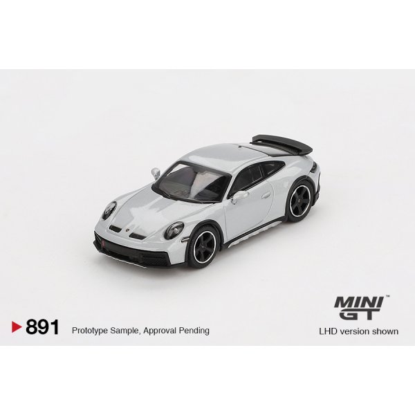 画像2: MINI GT 1/64 Porsche 911 Dakar Ice Gray Metallic (RHD) (2)