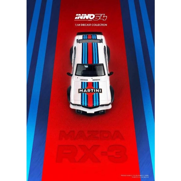 画像3: INNO Models 1/64 Mazda Savanna RX3 "Martini" (3)