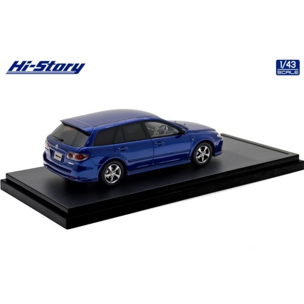 画像3: Hi Story 1/43 Mazda Atenza Sports Wagon 23S 2004 Blue Pacific Mica (3)