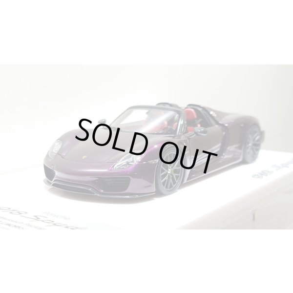 画像9: EIDOLON 1/43 Porsche 918 Spyder weissach package 2011 Alba Cielo Limited 32 pcs. (9)