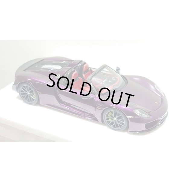 画像11: EIDOLON 1/43 Porsche 918 Spyder weissach package 2011 Alba Cielo Limited 32 pcs. (11)