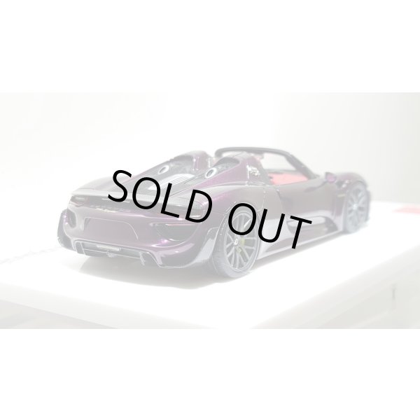 画像10: EIDOLON 1/43 Porsche 918 Spyder weissach package 2011 Alba Cielo Limited 32 pcs. (10)