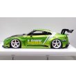 画像2: EIDOLON 1/43 LB Silhouette WORKS GT 35GT-RR (GT Wing Version) Giallo Verde Pearl Limited 32 pcs. (2)