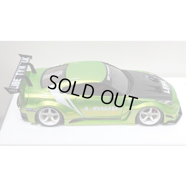 画像8: EIDOLON 1/43 LB Silhouette WORKS GT 35GT-RR (GT Wing Version) Giallo Verde Pearl Limited 32 pcs. (8)