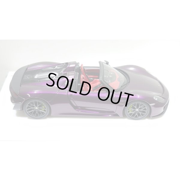 画像8: EIDOLON 1/43 Porsche 918 Spyder weissach package 2011 Alba Cielo Limited 32 pcs. (8)