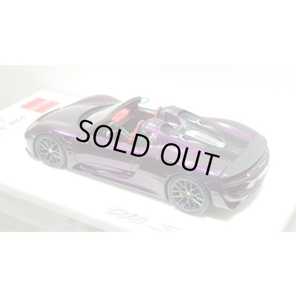 画像12: EIDOLON 1/43 Porsche 918 Spyder weissach package 2011 Alba Cielo Limited 32 pcs. (12)