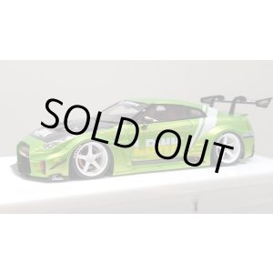 画像: EIDOLON 1/43 LB Silhouette WORKS GT 35GT-RR (GT Wing Version) Giallo Verde Pearl Limited 32 pcs.