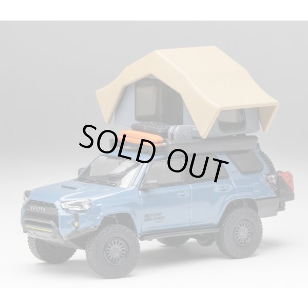 画像3: Gaincorp Products 1/64 Toyota 4Runner TRD PRO Overland Cavalry Blue Front Runner x DiecastTalk特注品 (3)