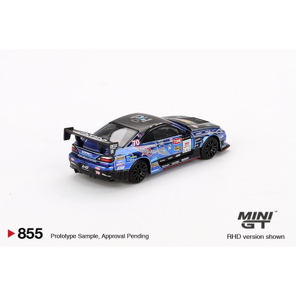 画像2: MINI GT 1/64 Nissan Silvia (S15) D-MAX RACING 2023 D1 GP #70 Masashi Yokoi [Blister Packaging] (2)