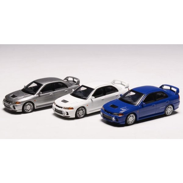 画像7: MOTORHELIX 1/64 Mitsubishi Lancer Evolution IV Scotia White (7)